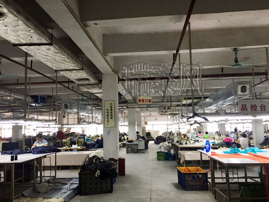 服裝、制衣、皮革廠(chǎng)降溫方案