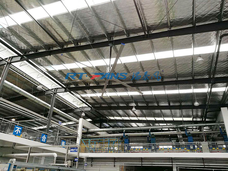 大型工業(yè)吊扇為什么更受廠房車間歡迎？